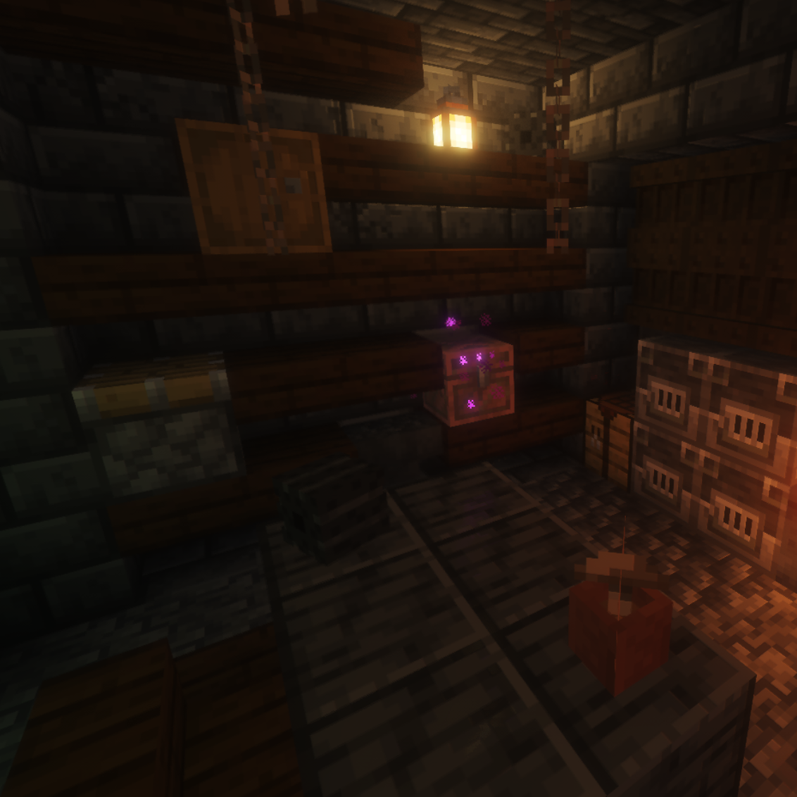 Loot chest in the dungeon